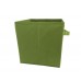 FixtureDisplays® Pack of 6 Foldable Storage Cube Basket Bin, Organizer Containers Drawers, Green 16966-6PK